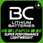 Logo batterie BC Lithium Batteries